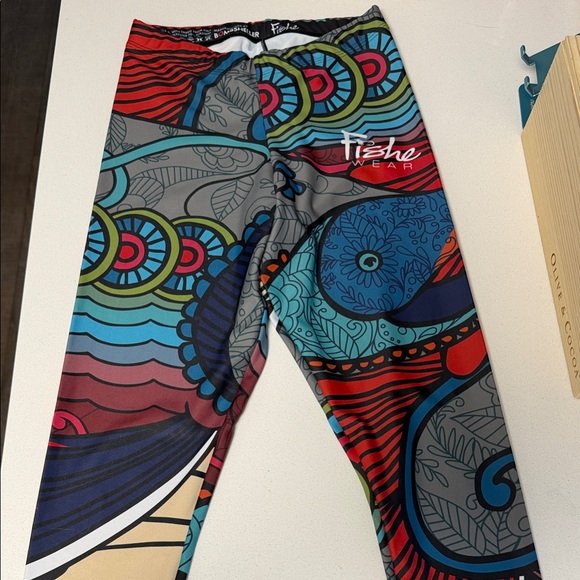 Fishewear Multicolor Women's Leggings - Picture 1 of 9